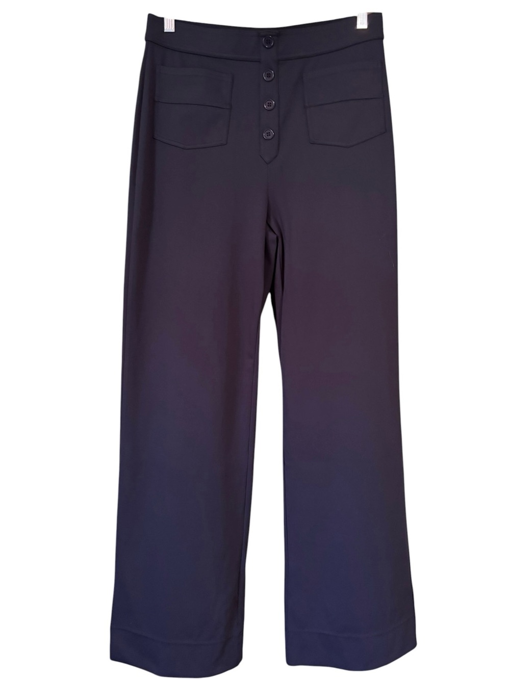 HALARA - NWT Midnight Blue Straight-Leg High Waisted Casual Pants Size L Tall